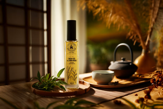 زيت الجسم العطري - شاي أخضر وعشبة الليمون - 40 مل
