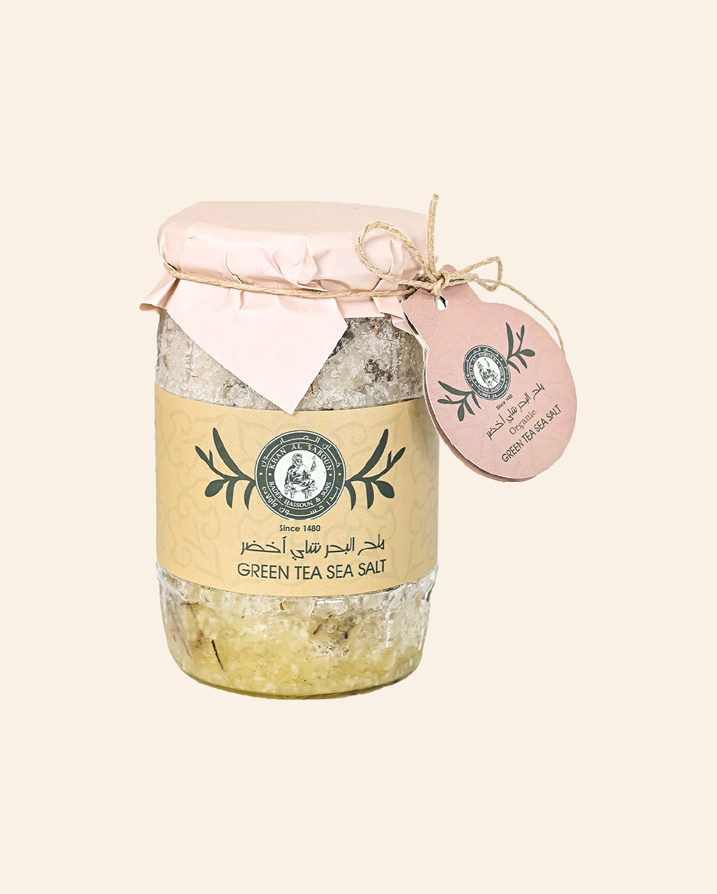 ملح البحر - شاي أخضر - 350غ