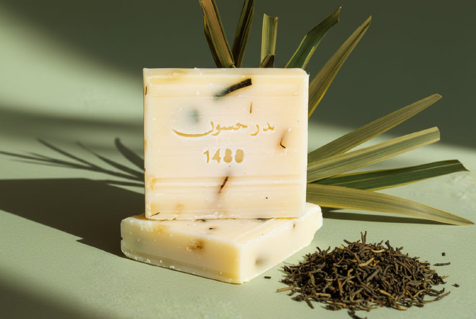 صابون الأعشاب - شاي أخضر - 300غ