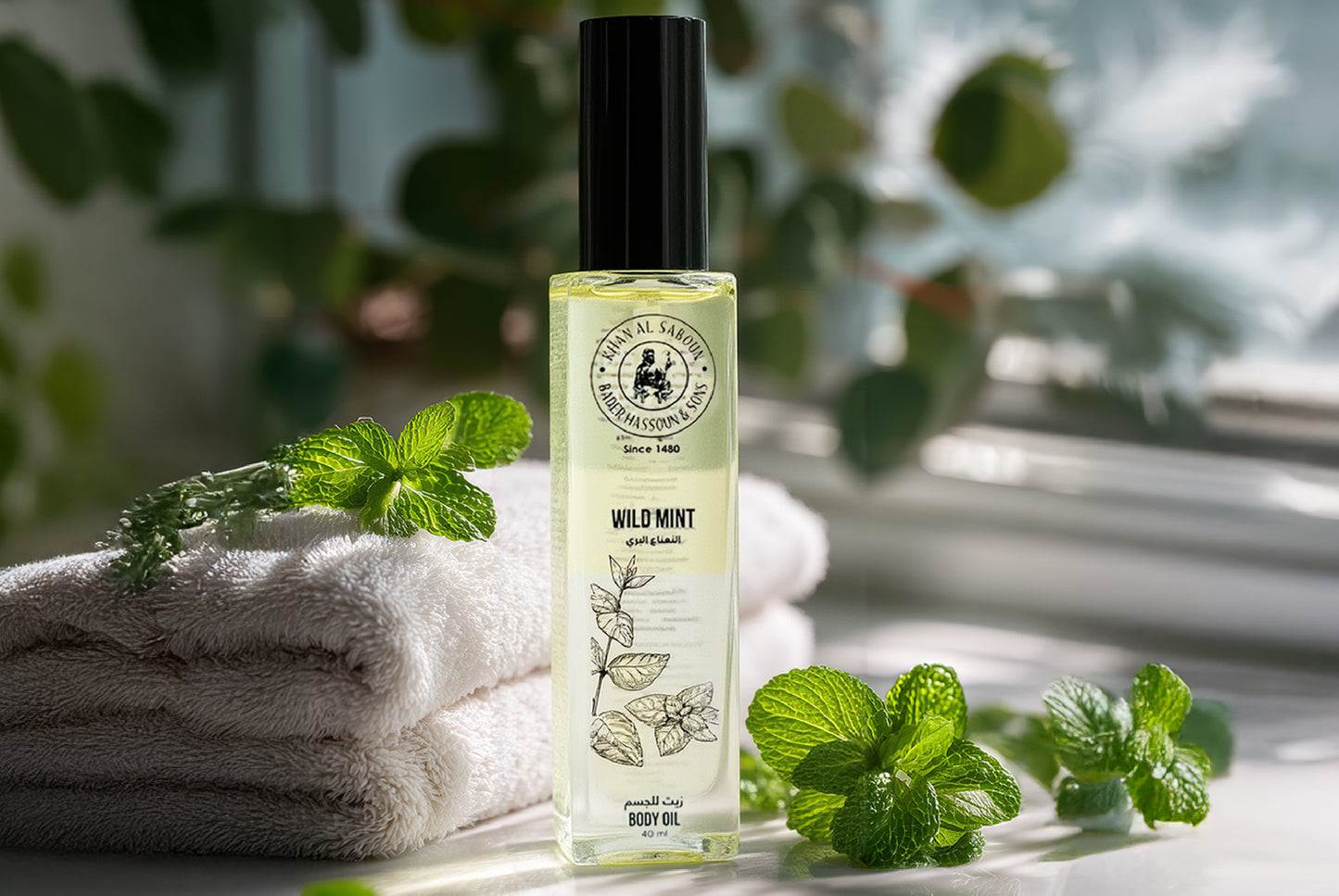 زيت الجسم العطري - نعنع بري - 80 مل
