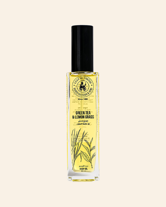 زيت الجسم العطري - شاي أخضر وعشبة الليمون - 40 مل