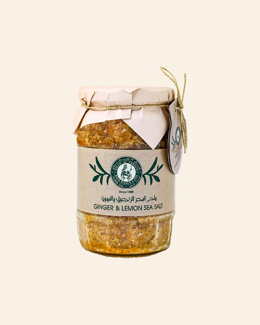 ملح البحر - زنجبيل وليمون - 350غ